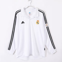 Áo Bóng Đá Retro Real Madrid Mùa 2002/03 Sân Nhà Dài Tay