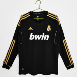 Áo Bóng Đá Retro Real Madrid Mùa 2011/12 Sân Khách Dài Tay