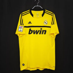 Áo Bóng Đá Real Madrid Mùa 2011/12 Sân Nhà Thủ Môn Màu Vàng
