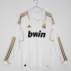 Áo Bóng Đá Real Madrid Mùa 2011/12 Sân Nhà Dài Tay