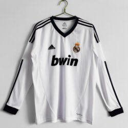 Áo Bóng Đá Retro Real Madrid Mùa 2012/13 Sân Nhà Dài Tay