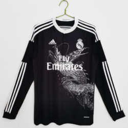 Áo Bóng Đá Real Madrid Mùa 2014/15 Sân Khách Thứ Hai Dài Tay