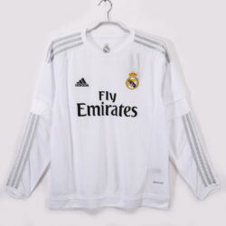 Áo Bóng Đá Real Madrid Mùa 2015/16 Sân Nhà Dài Tay