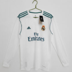Áo Bóng Đá Real Madrid Mùa 2017/18 Sân Nhà Dài Tay