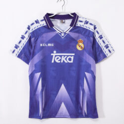 Áo Bóng Đá Retro Real Madrid Mùa 1996/97 Sân Khách