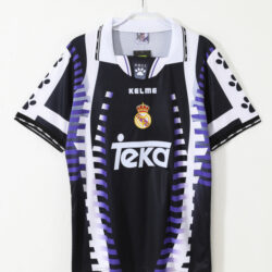 Áo Bóng Đá Real Madrid Mùa 1997/98 Sân Khách Thứ Hai