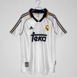 Áo Bóng Đá Real Madrid Mùa 1998/00 Sân Nhà