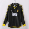 Áo Bóng Đá Retro Real Madrid Mùa 1999/01 Sân Khách Dài Tay