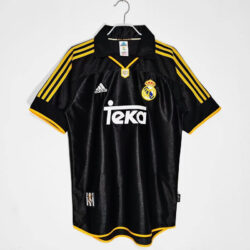 Áo Bóng Đá Real Madrid Mùa 1999/01 Sân Khách