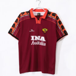 Áo Bóng Đá Retro Roma Mùa 1998/99 Sân Nhà