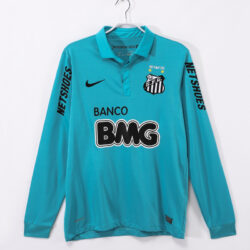 Áo Bóng Đá Santos Mùa 2012/13 Sân Khách Thứ Hai Dài Tay