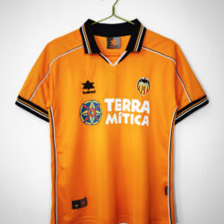 Áo Bóng Đá Valencia Mùa 1999/00 Sân Khách
