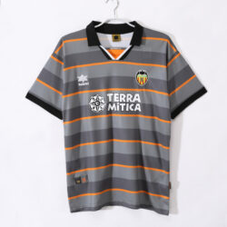 Áo Bóng Đá Valencia Mùa 1999/00 Sân Khách Thứ Hai