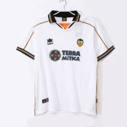 Áo Bóng Đá Valencia Mùa 1999/00 Sân Nhà