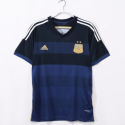 Áo Bóng Đá Retro Đội Tuyển Argentina Mùa 2014 Sân Khách