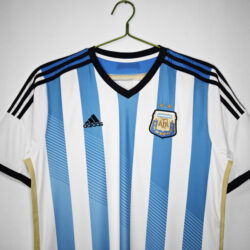 Áo Bóng Đá Retro Đội Tuyển Argentina Mùa 2014 Sân Nhà