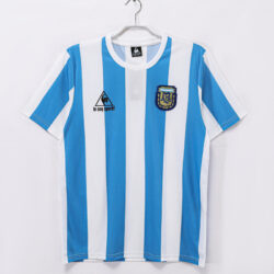 Áo Bóng Đá Đội Tuyển Argentina Mùa 1986 Sân Nhà
