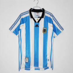 Áo Bóng Đá Đội Tuyển Argentina Mùa 1998/99 Sân Nhà