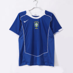 Áo Bóng Đá Đội Tuyển Brazil Mùa 2004 Sân Khách