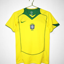 Áo Bóng Đá Đội Tuyển Brazil Mùa 2004 Sân Nhà