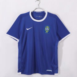 Áo Bóng Đá Retro Đội Tuyển Brazil Mùa 2006 Sân Khách