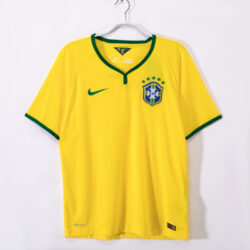 Áo Bóng Đá Retro Đội Tuyển Brazil Mùa 2014 Sân Nhà