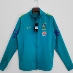 Áo Bóng Đá Đội Tuyển Brazil Mùa 2022/23 Áo Khoác Hồ Xanh