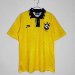 Áo Bóng Đá Đội Tuyển Brazil Mùa 1991/93 Sân Nhà
