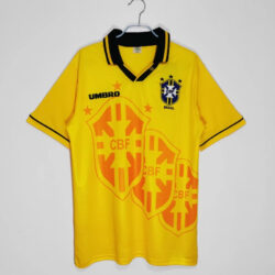 Áo Bóng Đá Đội Tuyển Brazil Mùa 1993/94 Sân Nhà