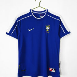 Áo Bóng Đá Đội Tuyển Brazil Mùa 1998 Sân Khách