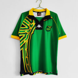 Áo Bóng Đá Retro Đội Tuyển Jamaica Mùa 1998 Sân Khách