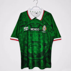 Áo Bóng Đá Đội Tuyển Mexico Mùa 1998 Sân Nhà