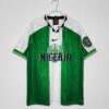 Áo Bóng Đá Đội Tuyển Nigeria Mùa 1996 Sân Nhà