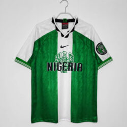 Áo Bóng Đá Đội Tuyển Nigeria Mùa 1996 Sân Nhà