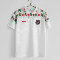 Áo Bóng Đá Đội Tuyển Wales Mùa 1990/92 Sân Khách