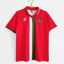 Áo Bóng Đá Đội Tuyển Wales Mùa 1996/98 Sân Nhà