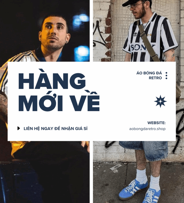 Banner Áo Bóng Đá Retro Cho Mobile