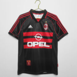 Áo Bóng Đá Retro AC Milan Mùa 1998/99 Sân Khách Thứ Hai