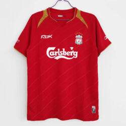 Áo Bóng Đá Retro Liverpool Mùa 2005/06 Sân Nhà