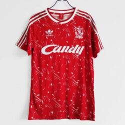 Áo Bóng Đá Retro Liverpool Mùa 1989/91 Sân Nhà