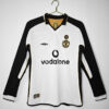 Áo Bóng Đá Retro Manchester United Mùa 2001/02 Sân Nhà Kỷ Niệm 100 Năm