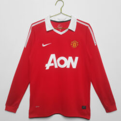 Áo Bóng Đá Retro Manchester United Mùa 2010/11 Sân Nhà Dài Tay