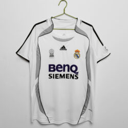 Áo Bóng Đá Retro Real Madrid Mùa 2006/07 Sân Nhà