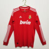 Áo Bóng Đá Retro Real Madrid Mùa 2011/12 Sân Khách Thứ Hai Dài Tay
