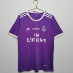 Áo Bóng Đá Retro Real Madrid Mùa 2016/17 Sân Khách
