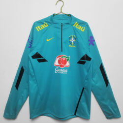 Áo Bóng Đá Đội Tuyển Brazil Mùa 2022/23 Hồ Xanh (Hoodie)